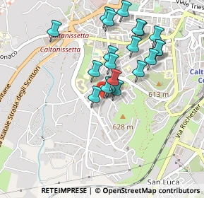 Mappa Largo Enrico Petrella, 93100 Caltanissetta CL, Italia (0.473)