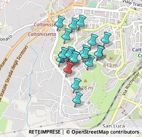 Mappa Largo Enrico Petrella, 93100 Caltanissetta CL, Italia (0.326)