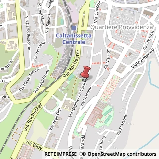 Mappa Via Napoleone Colajanni, 33, 93100 Caltanissetta, Caltanissetta (Sicilia)