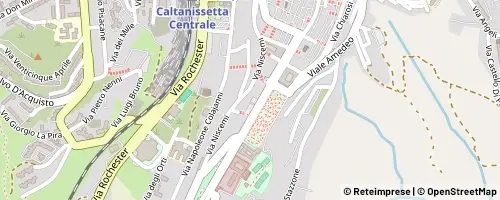 Mappa Caltanissetta