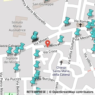 Mappa Via Misteri, 93017 San Cataldo CL, Italia (0.10897)