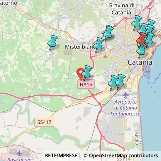 Mappa Contrada Cuba Tenutella, 95045 Misterbianco CT, Italia (6.51133)