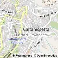 Mapa Caltanissetta