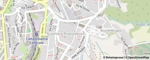 Mappa Caltanissetta