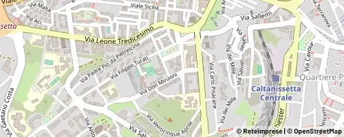 Mappa Caltanissetta
