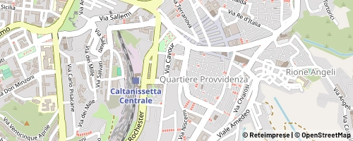 Mappa Caltanissetta