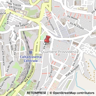Mappa Piazza Guglielmo Marconi, 9, 93100 Caltanissetta, Caltanissetta (Sicilia)