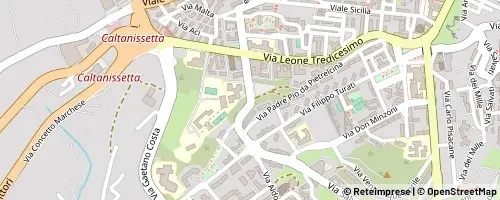 Mappa Caltanissetta