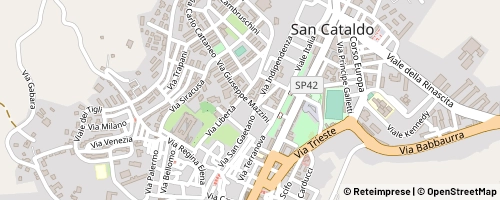 Mappa San Cataldo