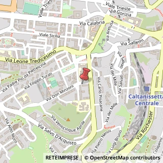 Mappa Via Don Giovanni Minzoni, 24/C, 9310 Caltanissetta, Caltanissetta (Sicilia)