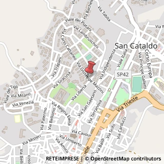Mappa Via Giuseppe Mazzini, 11, 93017 San Cataldo, Caltanissetta (Sicilia)