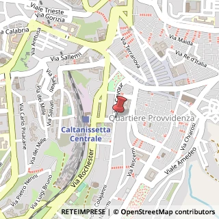 Mappa Via Camillo Benso Conte di Cavour, 98, 93100 Pietraperzia, Enna (Sicilia)