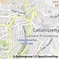 Hartă Caltanissetta