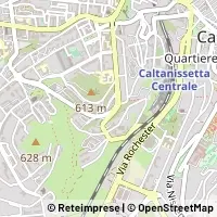 Kaart Caltanissetta