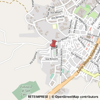 Mappa Via P. Mascagni, 28, 93017 San Cataldo, Caltanissetta (Sicilia)