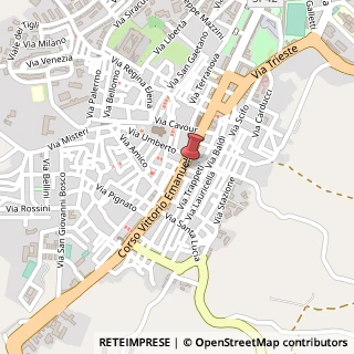 Mappa Corso Vittorio Emanuele, 113, 93017 San Cataldo, Caltanissetta (Sicilia)
