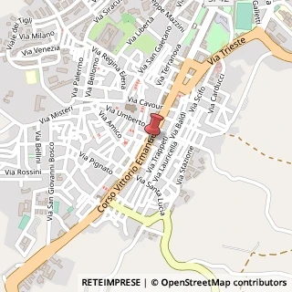 Mappa Corso Vittorio Emanuele, 115, 93017 San Cataldo, Caltanissetta (Sicilia)