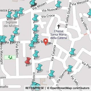 Mappa Via Cortile Scalzo, 93017 San Cataldo CL, Italia (0.11607)