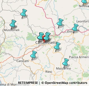 Mappa Via Alberto Moravia, 93100 Caltanissetta CL, Italia (17.57462)