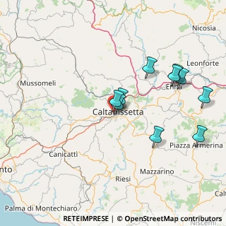 Mappa Via Alberto Moravia, 93100 Caltanissetta CL, Italia (22.1175)