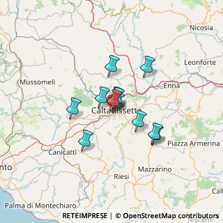 Mappa Via Alberto Moravia, 93100 Caltanissetta CL, Italia (9.6375)