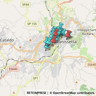 Mappa Via Alberto Moravia, 93100 Caltanissetta CL, Italia (1.17389)