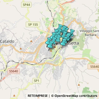 Mappa Via Alberto Moravia, 93100 Caltanissetta CL, Italia (1.323)