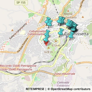 Mappa Via Alberto Moravia, 93100 Caltanissetta CL, Italia (1.257)