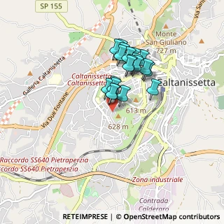 Mappa Via Alberto Moravia, 93100 Caltanissetta CL, Italia (0.7365)