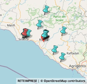 Mappa SP86, 92016 Ribera AG, Italia (11.2515)