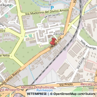 Mappa Via Zia Lisa, 199, 95121 Catania, Catania (Sicilia)
