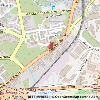 Mappa Via Zia Lisa, 217, 95121 Catania, Catania (Sicilia)