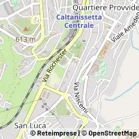 Map Caltanissetta