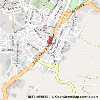 Mappa Corso Vittorio Emanuele, 157, 93017 San Cataldo, Caltanissetta (Sicilia)