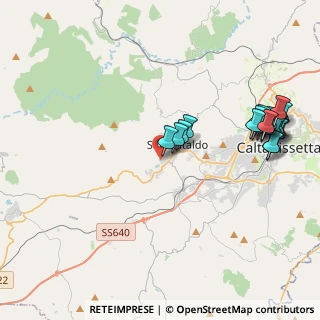 Mappa Via Gioacchino Rossini, 93017 San Cataldo CL, Italia (5.331)