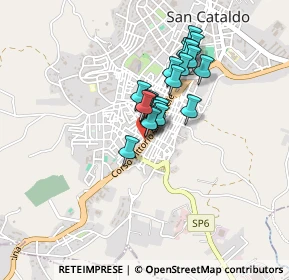 Mappa Piazza S. Francesco, 97013 San Cataldo CL, Italia (0.3275)