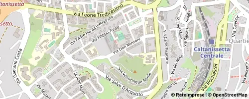 Mappa Caltanissetta
