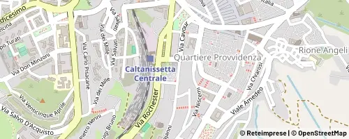 Mappa Caltanissetta