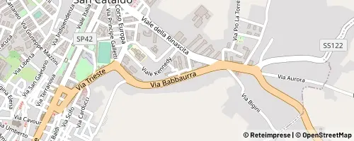 Mappa San Cataldo