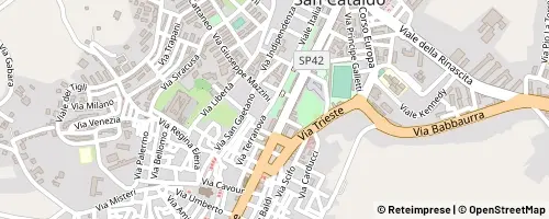 Mappa San Cataldo