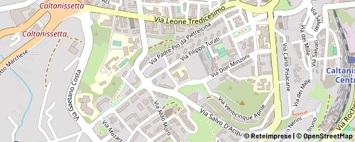 Mappa Caltanissetta