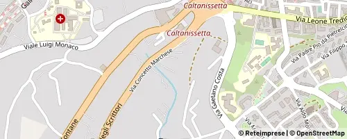 Mappa Caltanissetta