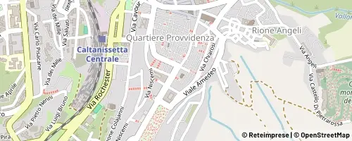 Mappa Caltanissetta