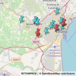 Mappa Via Provinciale, 95045 Catania CT, Italia (4.81125)
