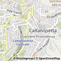 Hartă Caltanissetta