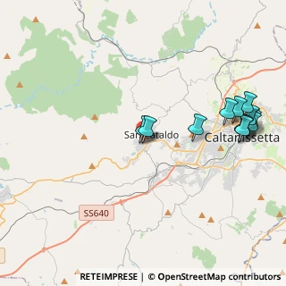 Mappa Via Roma, 93017 San Cataldo CL, Italia (5.25667)