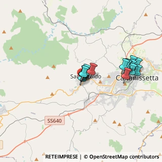 Mappa Via Roma, 93017 San Cataldo CL, Italia (3.52667)