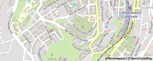Mappa Caltanissetta