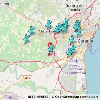Mappa Contrada Cubba Marletta, 95045 Misterbianco CT, Italia (4.39647)