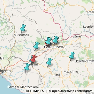 Mappa Via Scifo, 93017 San Cataldo CL, Italia (12.84583)
